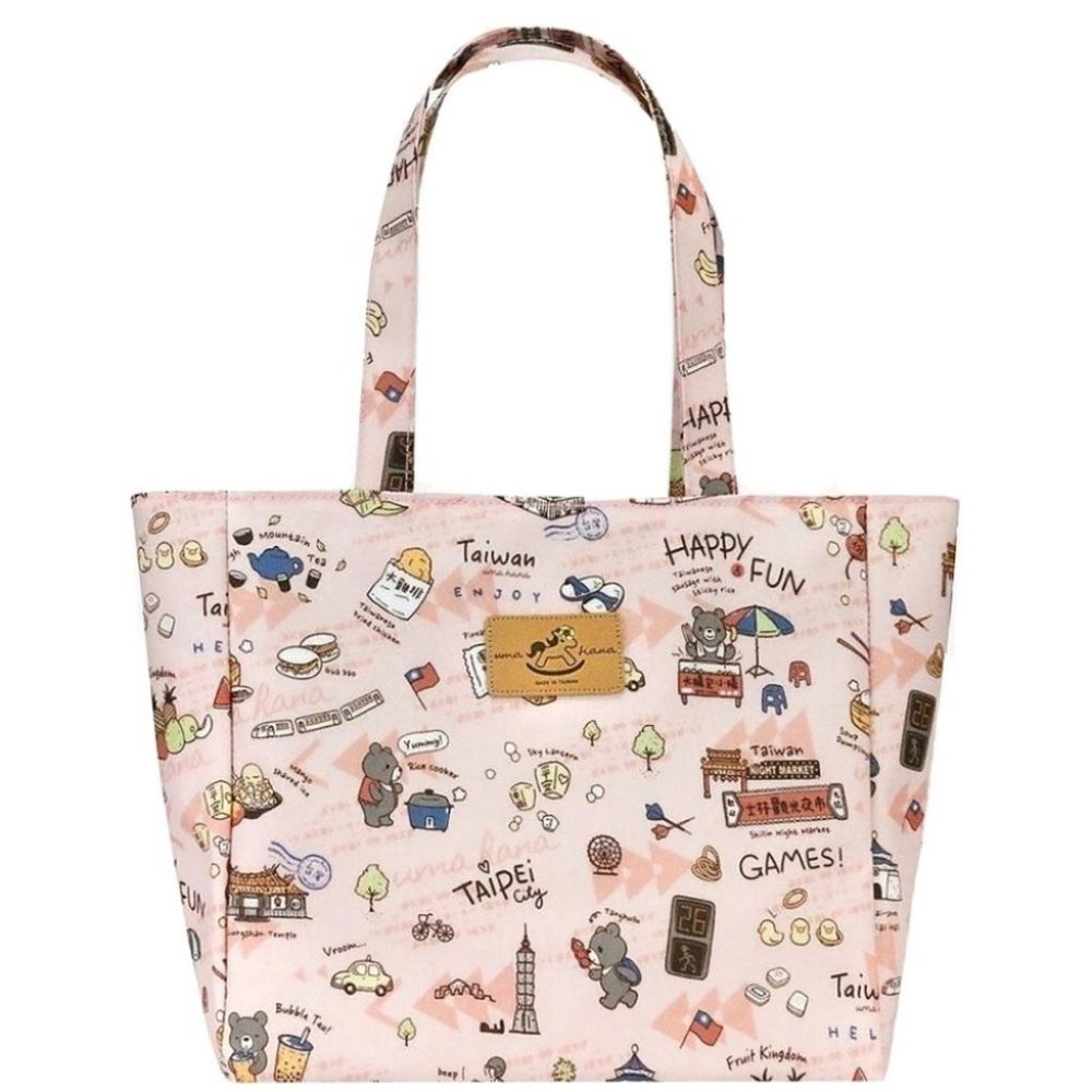 Waterproof Taiwan Medium Tote Shoulder Handbag